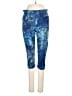 Athleta Print Blue Active Pants Size S - photo 1