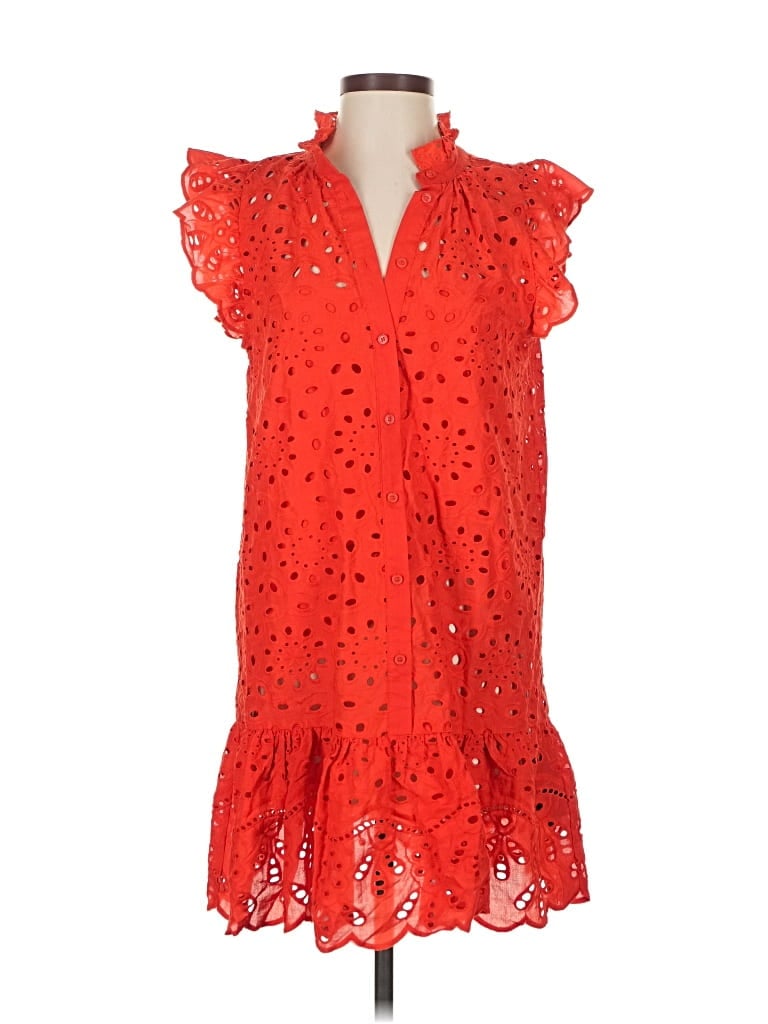 Pre-owned H&m Cocktail Dress In Orange