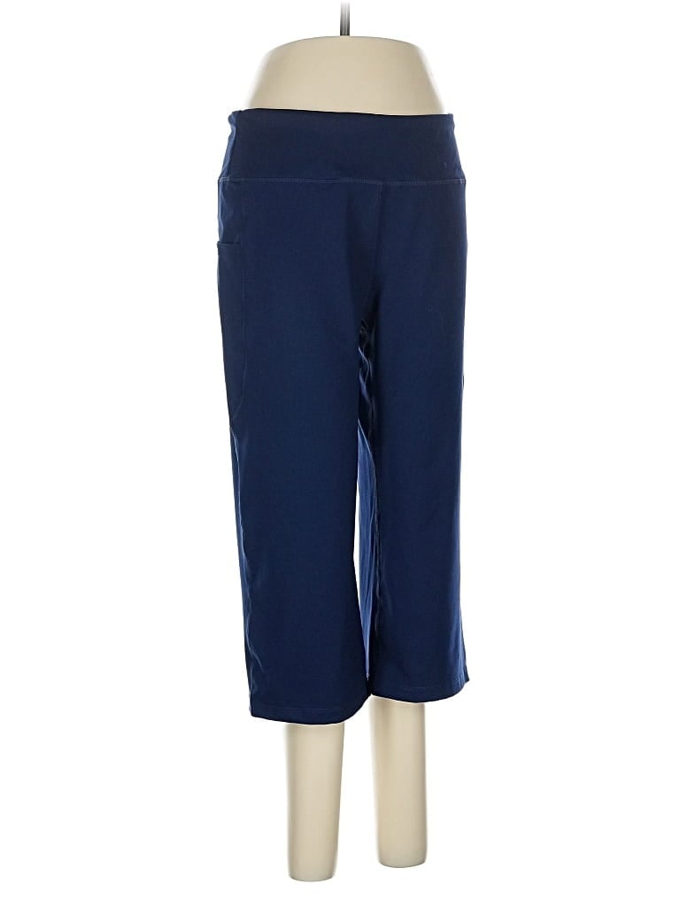 Pre-owned Calvin Klein Active Pants In Blue