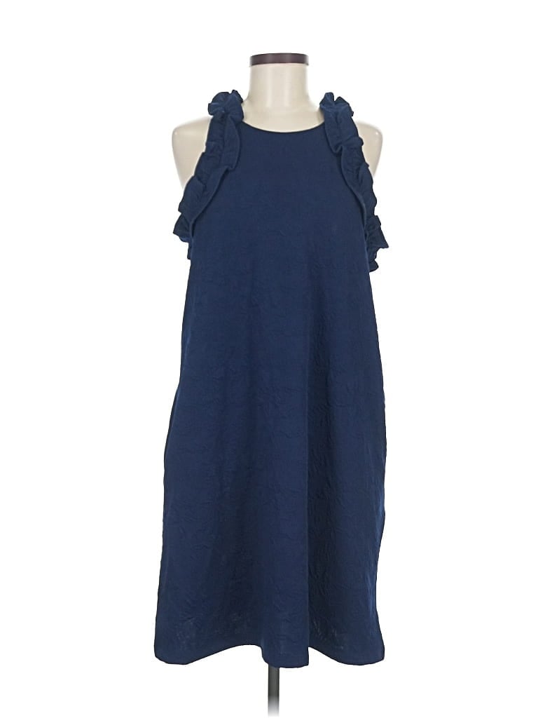 Pre-owned Crown & Ivy Casual Dress In Blue