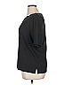 Chico's Black Short Sleeve T-Shirt Size XL (3) - photo 5