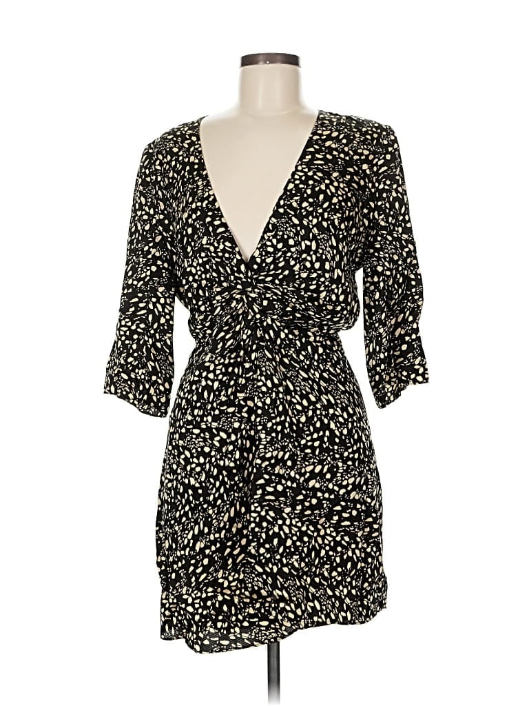 Pre-owned Ba&sh Casual Dress In Black