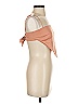 Danielle Bernstein 100% Polyester Orange Sleeveless Blouse Size S - photo 4