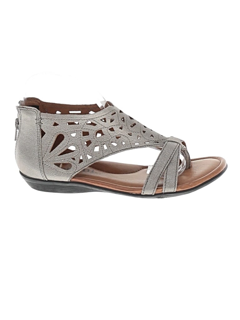 Pre-owned Cobb Hill By New Balance Sandals In Silver