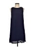 Lulus 100% Rayon Solid Blue Casual Dress Size S - photo 1