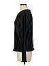 Ann Taylor LOFT 100% Polyester Black Long Sleeve Top Size M - photo 5