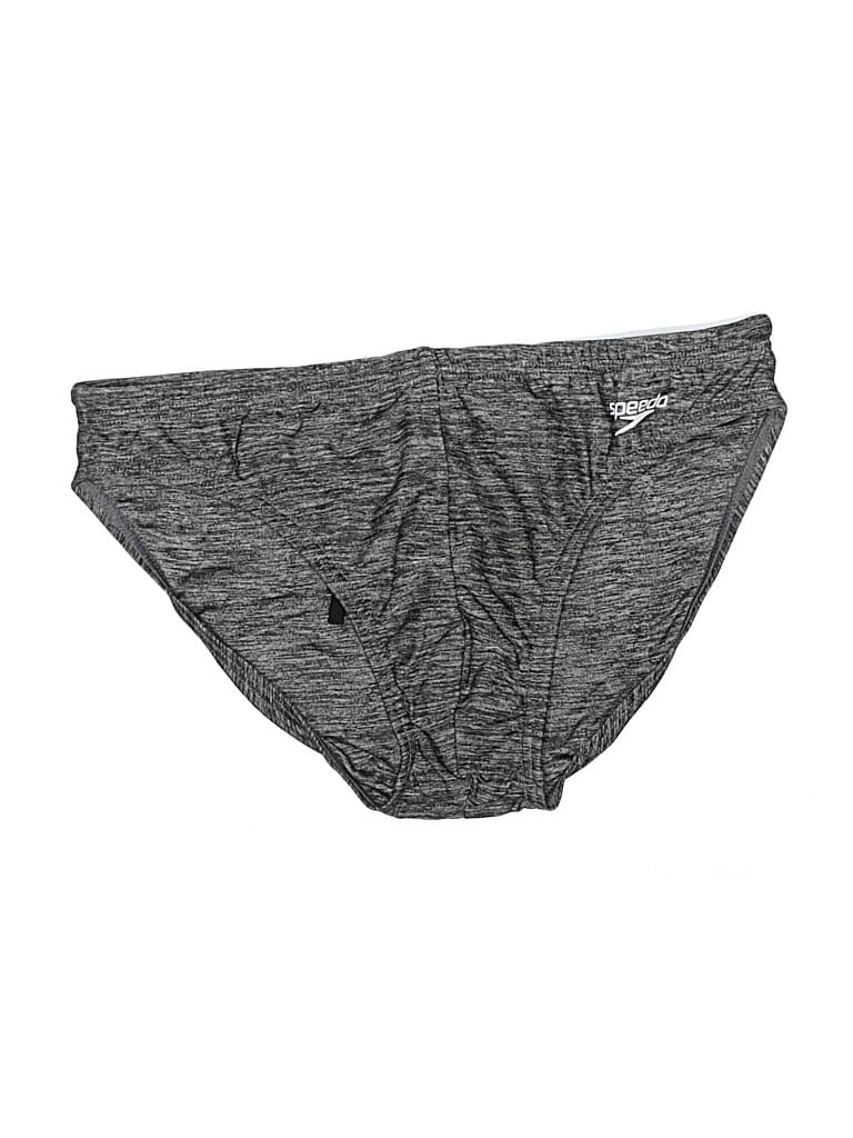 Pre-owned Speedo Swimsuit Bottoms In Gray