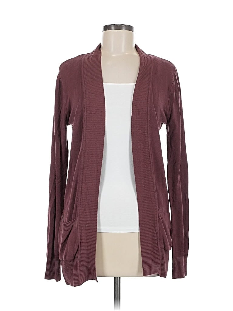 Pre-owned Be Cool Cardigan Sweater In Burgundy