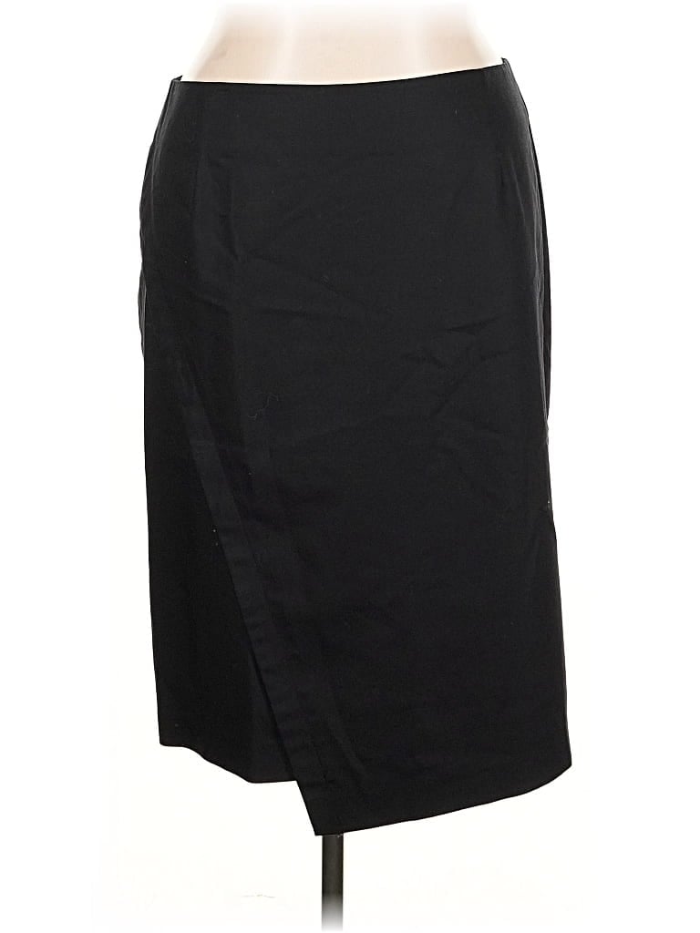 Pre-owned Lane Bryant Formal Skirt In Black