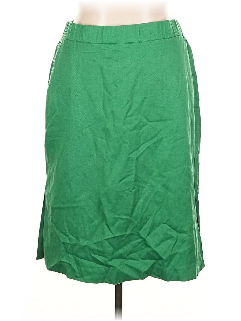 Pre-owned Ann Taylor Casual Skirt In Green
