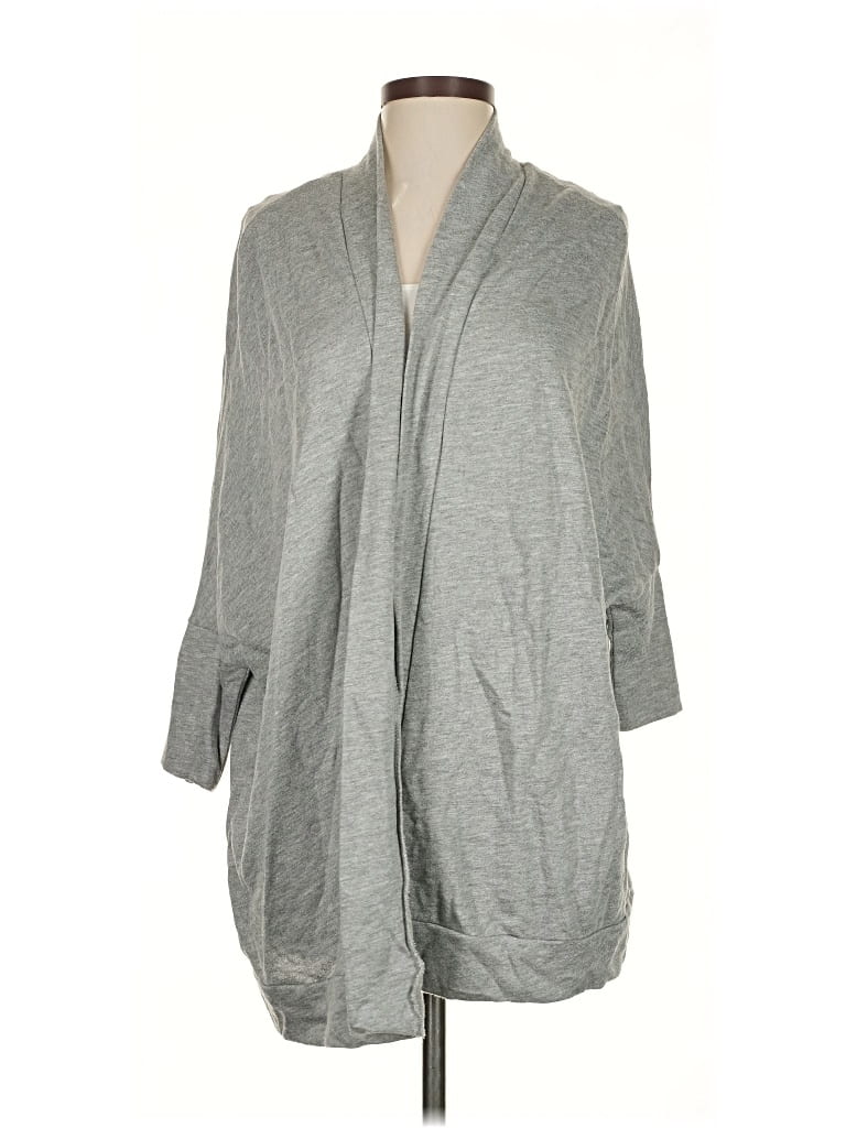 Pre-owned Love Culture Cardigan Sweater In Gray