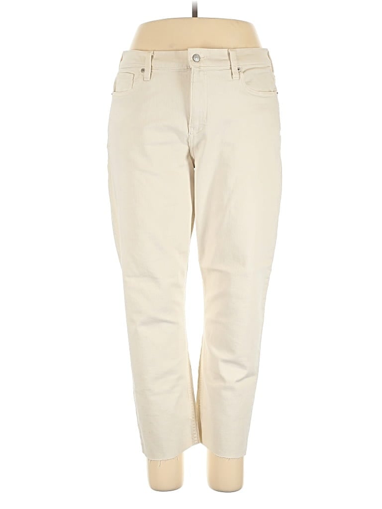 Pre-owned Banana Republic Factory Store Jeans In White