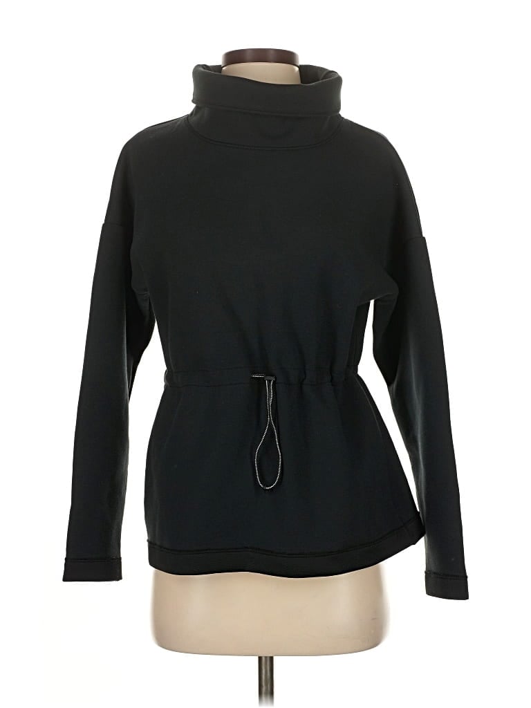 Pre-owned Nike Turtleneck Sweater In Black