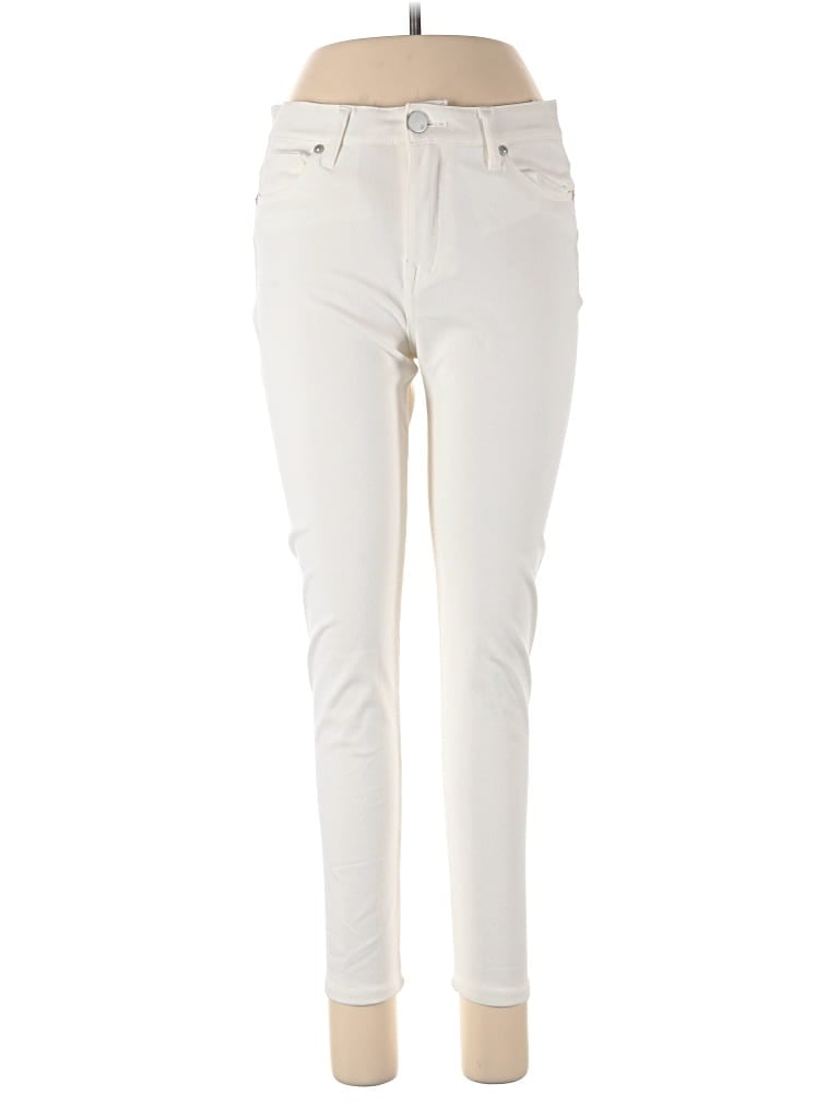Pre-owned Dg^2 By Diane Gilman Jeans In White
