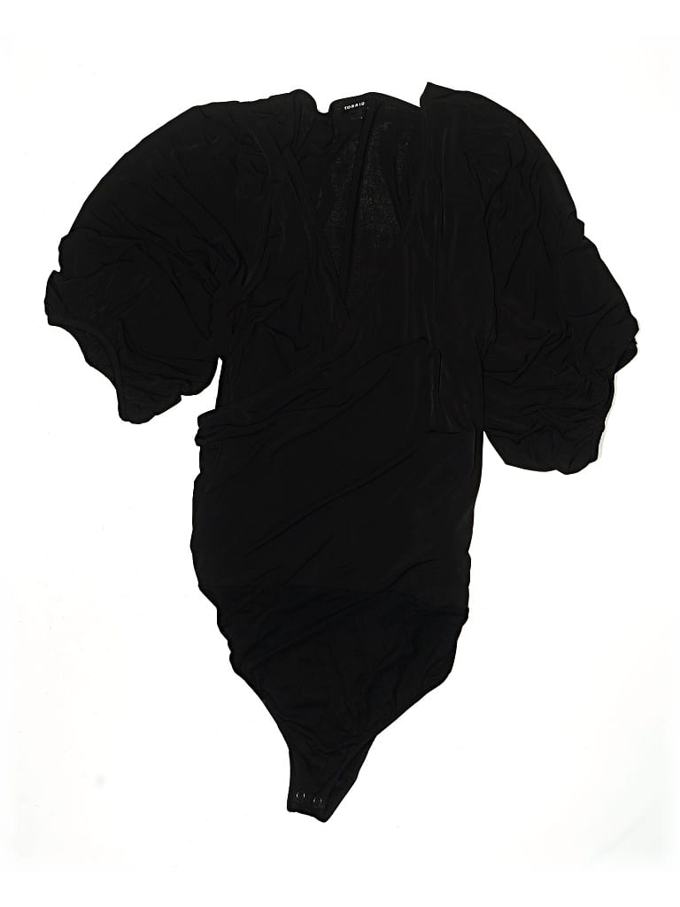 Pre-owned Torrid Bodysuit In Black