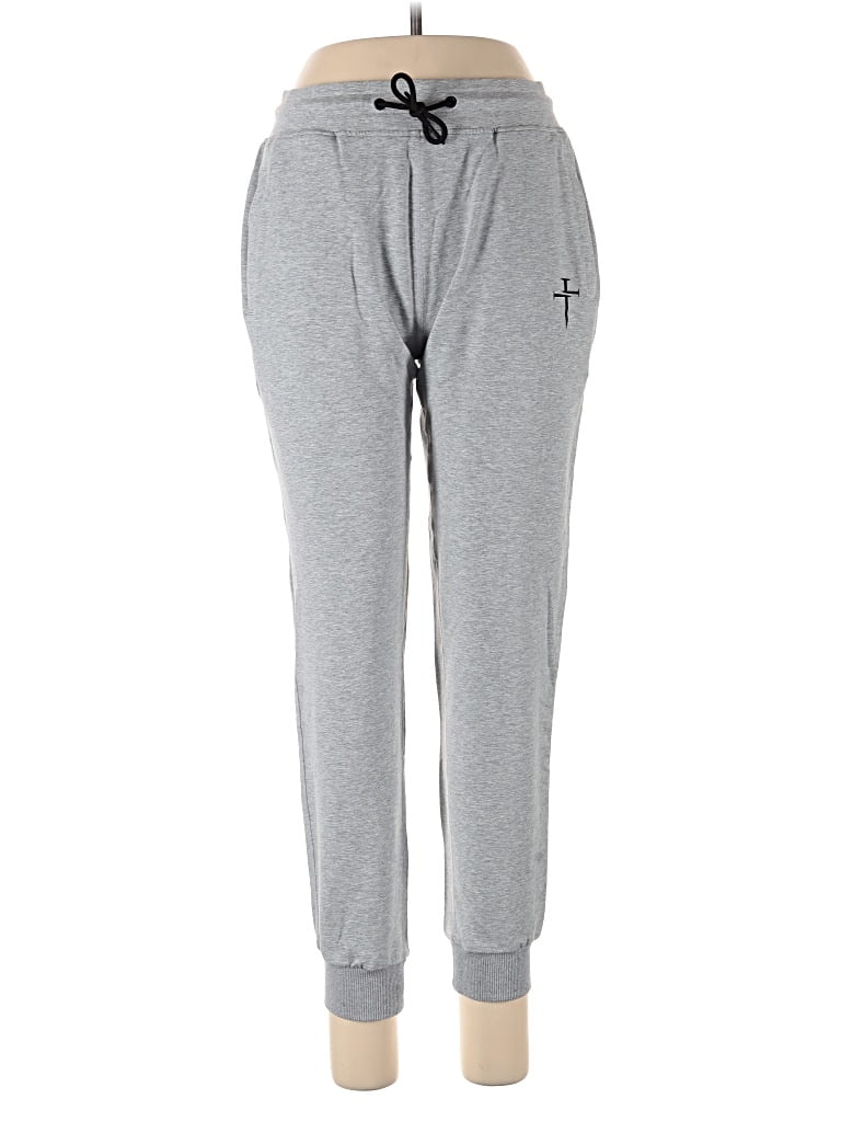Pre-owned Assorted Brands Sweatpants In Gray