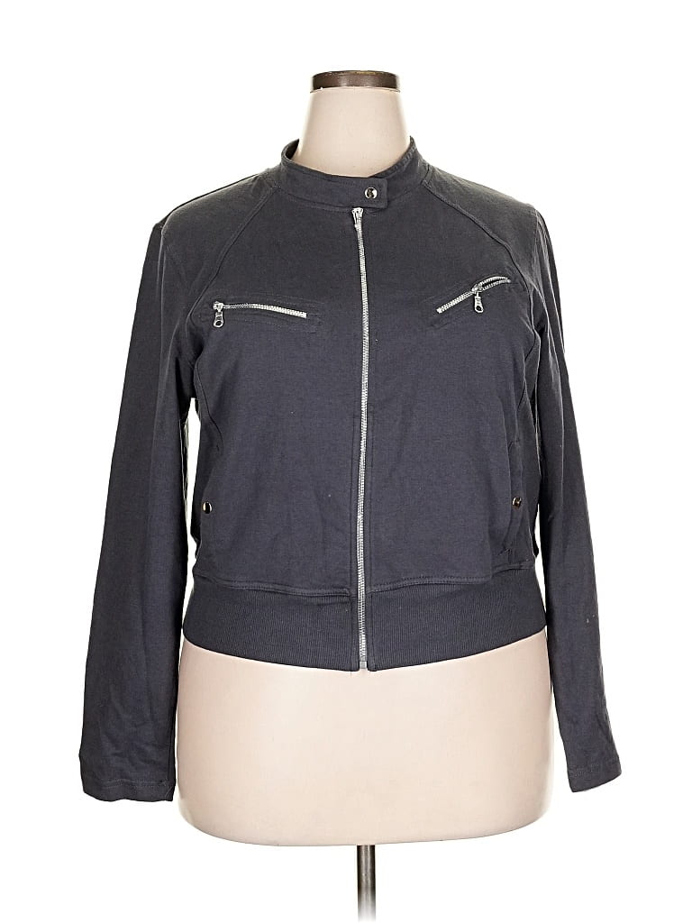 Pre-owned Mkm Designs Jacket In Gray