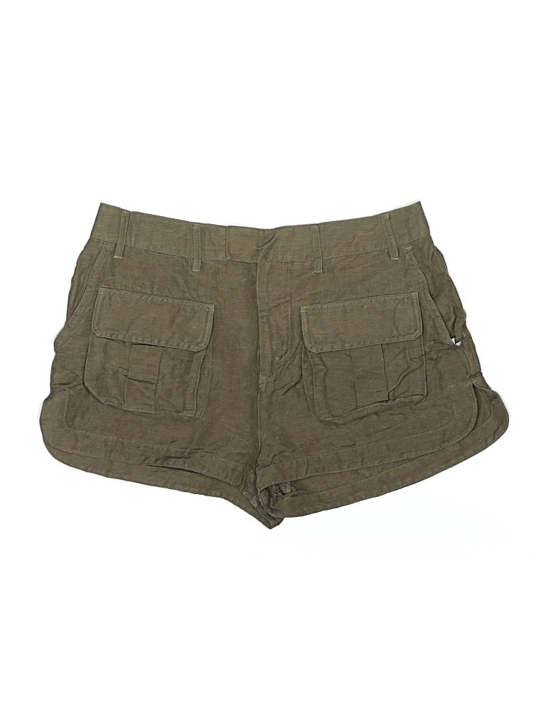 Pre-owned L'academie Los Angeles Khaki Shorts In Green
