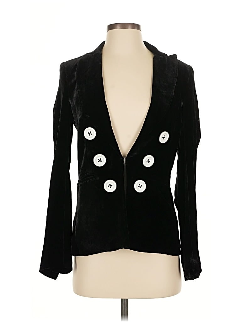 Pre-owned Veronica Beard Blazer Jacket In Black