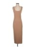 L'Agence Solid Tan Casual Dress Size Sm (1) - photo 1