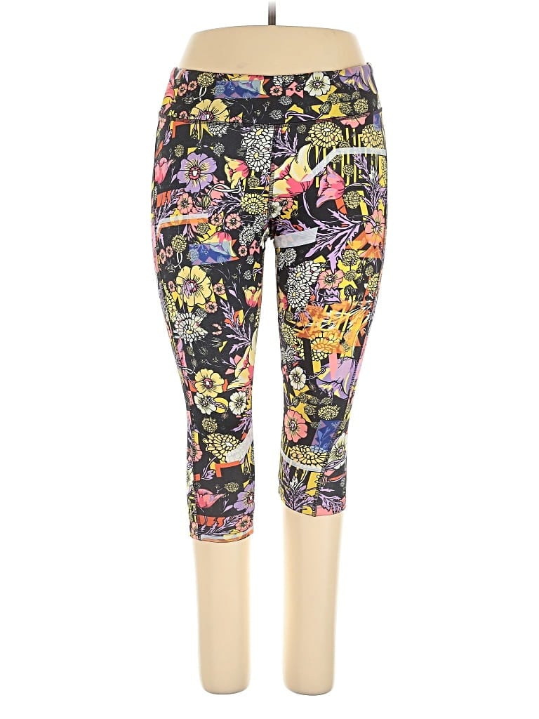 Pre-owned Lularoe Leggings In Yellow