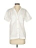 Madewell 100% Cotton White Short Sleeve Button-Down Shirt Size XXS - photo 1