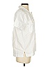 Madewell 100% Cotton White Short Sleeve Button-Down Shirt Size XXS - photo 4