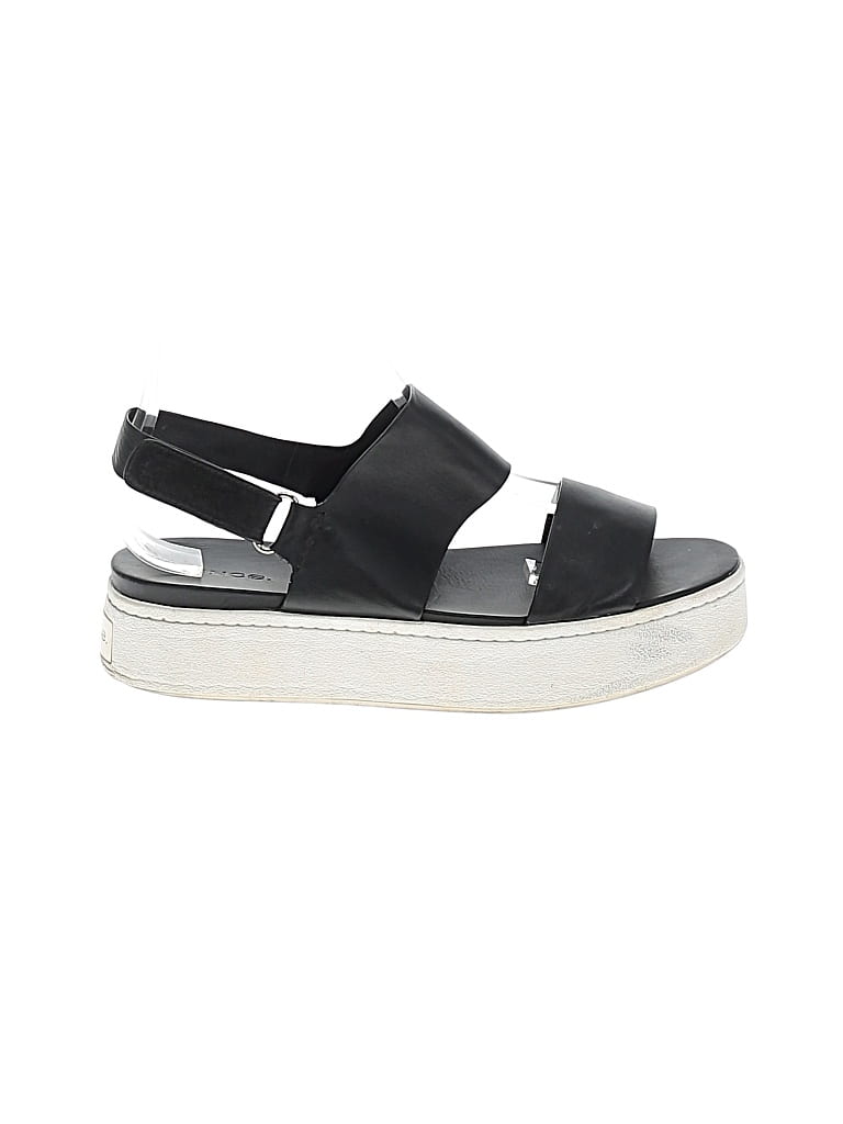 Pre-owned Vince Sandals In Black