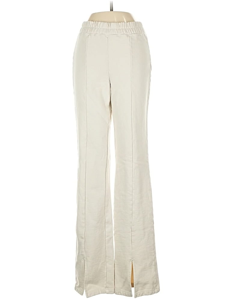 Pre-owned Good American Dress Pants In White