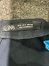 Zara 100% Polyester Solid Black Blue Jumpsuit Size S - photo 3
