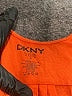 DKNY Orange Sleeveless Blouse Size S - photo 7