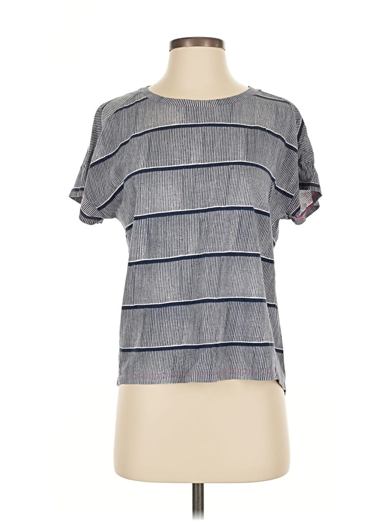Pre-owned Uniqlo Short Sleeve T-shirt In Gray