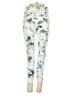 Athleta Print White Active Pants Size S - photo 1