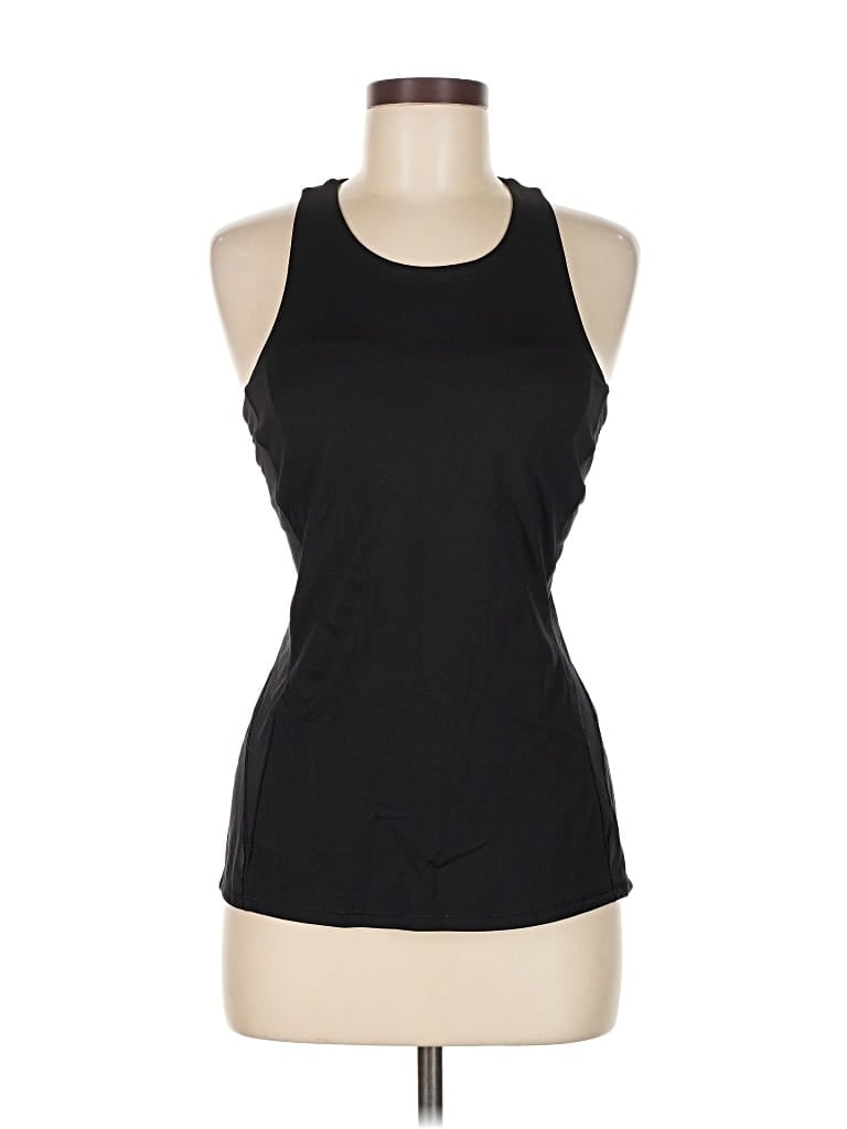 Pre-owned Lululemon Athletica Active Tank Top In Black