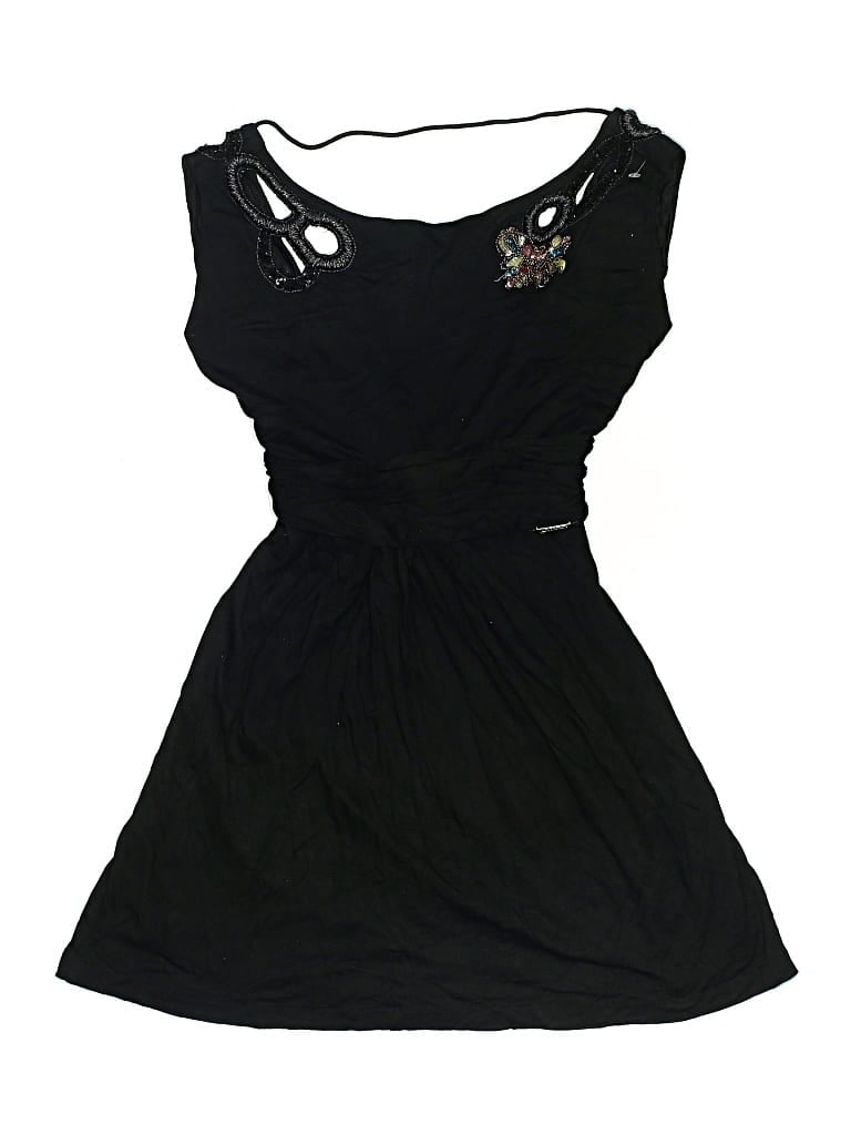 Pre-owned Miss Sixty Kids' Dress In Black