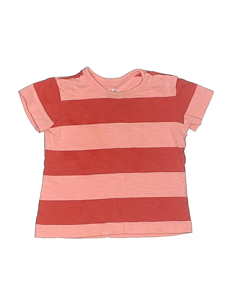 Pre-owned Primary Clothing Babies' Short Sleeve T-shirt In Red