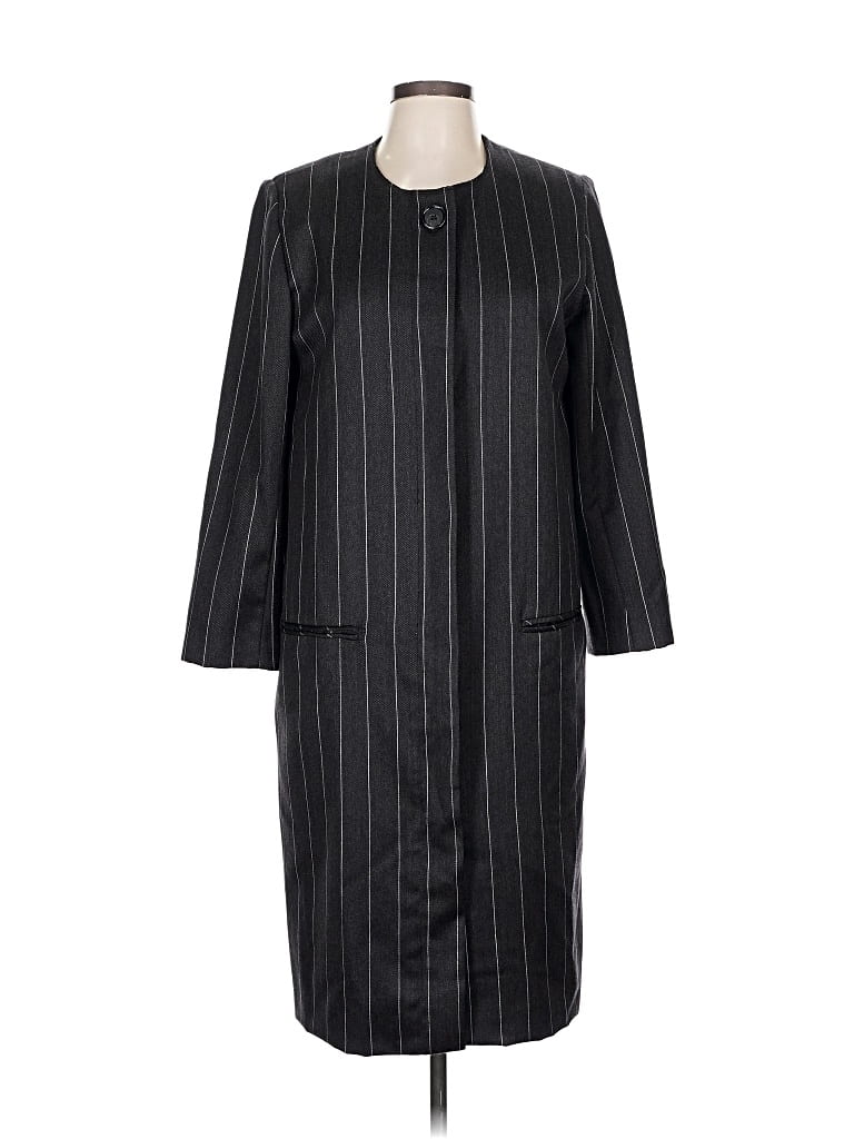 ASSORTED BRANDS Pre-owned Wool Coat In Black