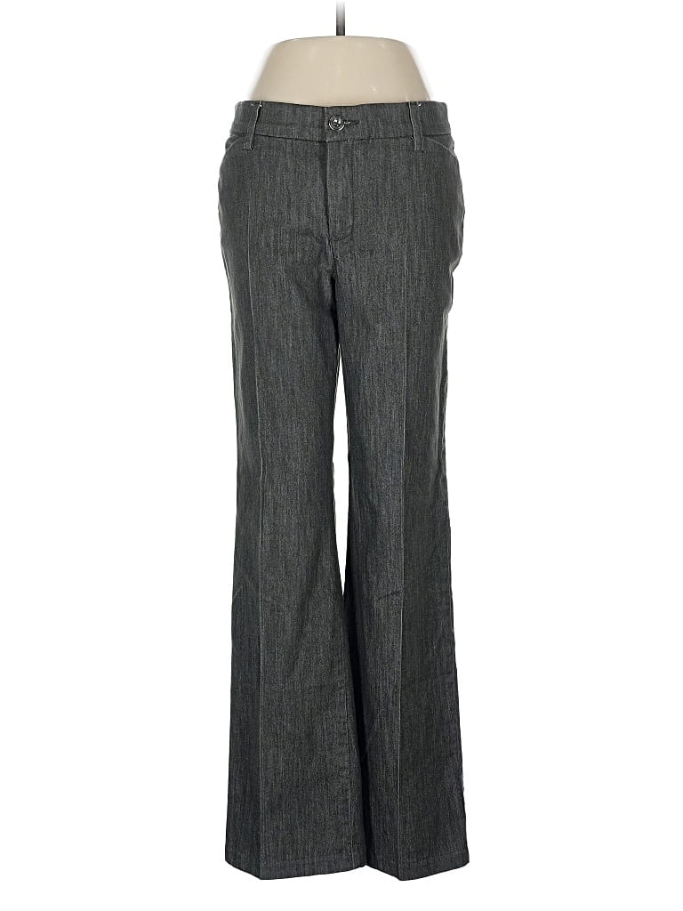 Pre-owned Lee Dress Pants In Gray