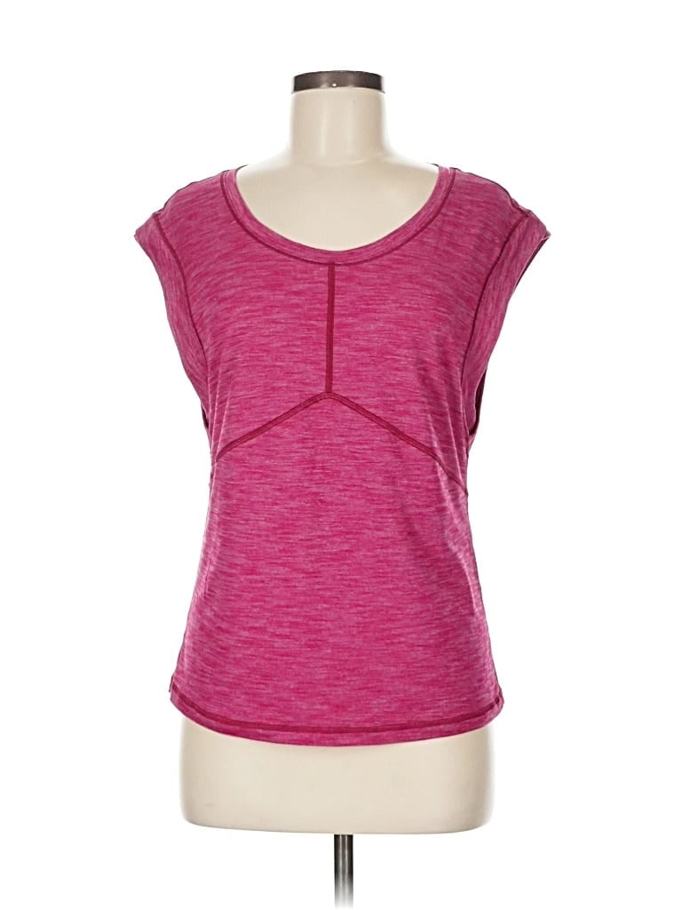 Pre-owned Lululemon Athletica Active T-shirt In Pink