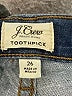 J.Crew Hearts Blue Jeans Size 26 waist - photo 7