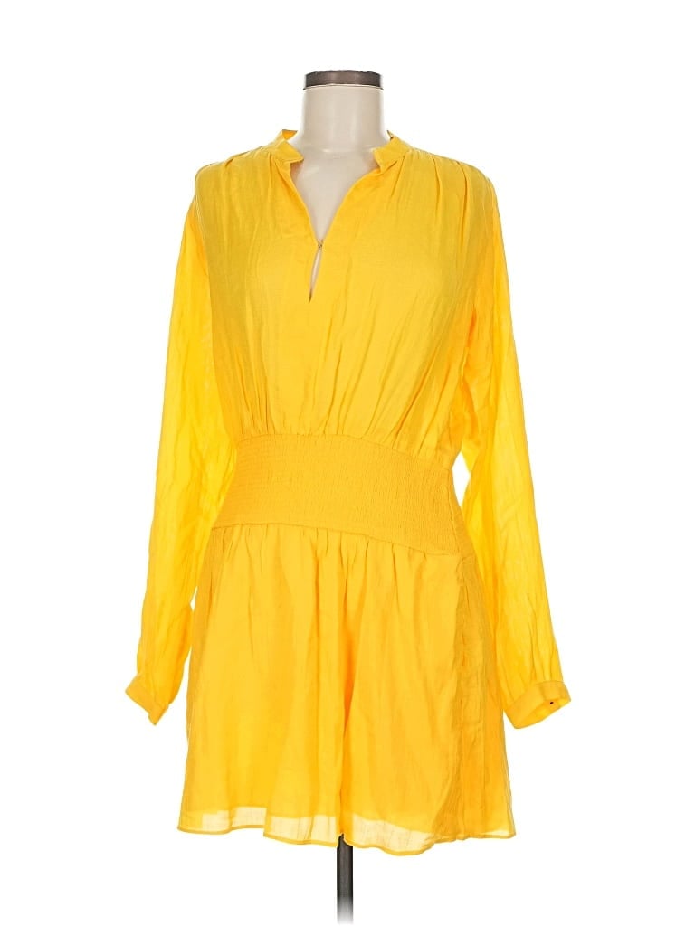 Rag & Bone Casual Dress In Yellow