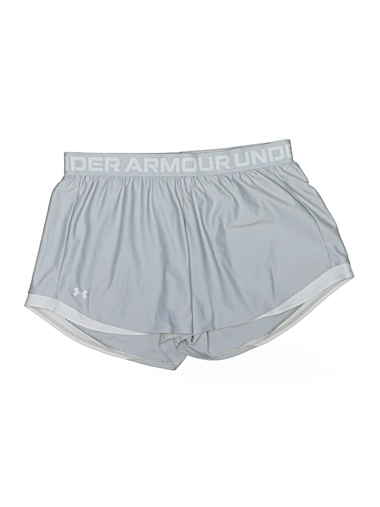 Pre-owned Under Armour Athletic Shorts In Silver