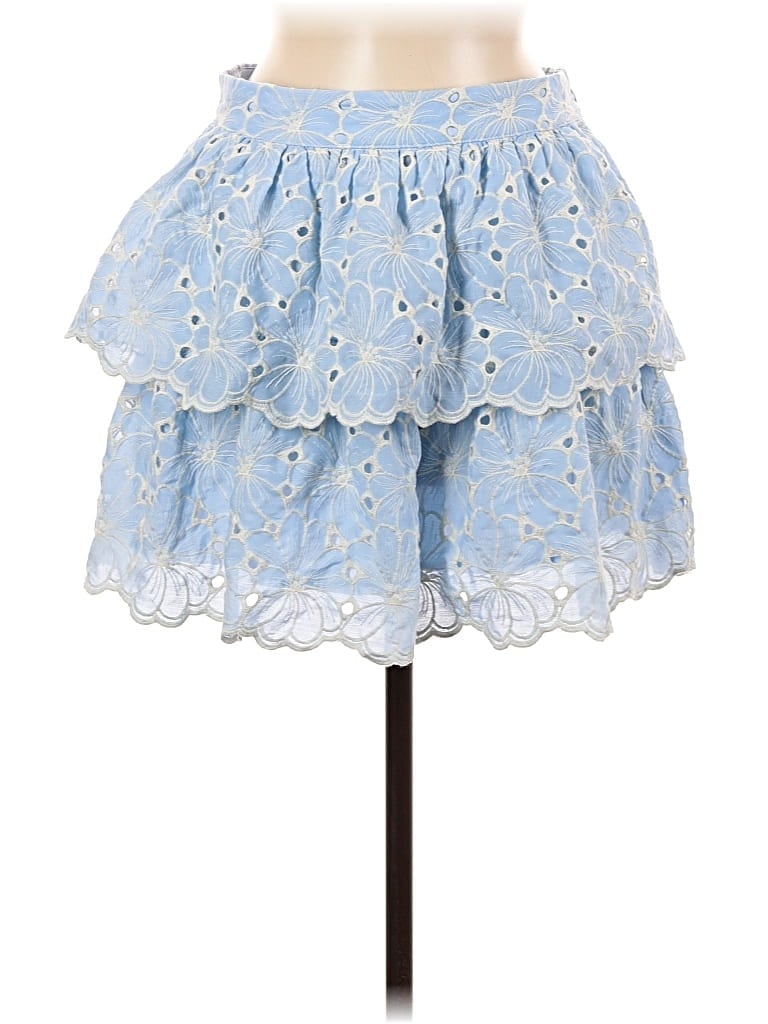 Pre-owned Altar'd State Casual Skirt In Blue