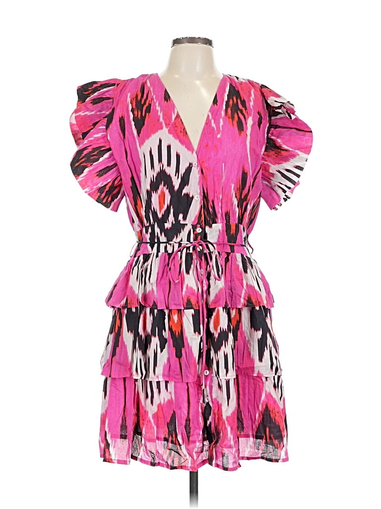 Pre-owned Ro's Garden Cocktail Dress In Pink