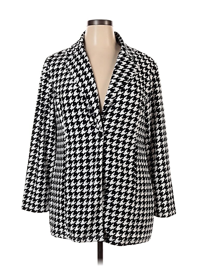 Pre-owned Unbranded Blazer Jacket In Black