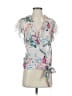 Parker 100% Silk Pink Blouse Size S - photo 1