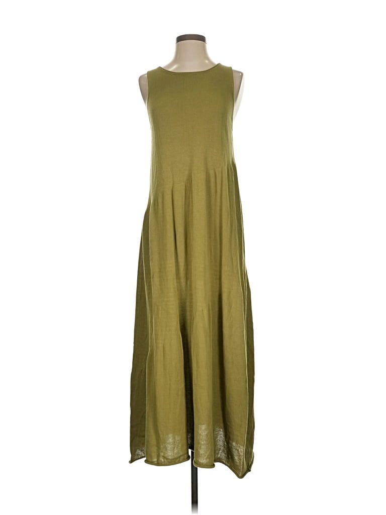 Pre-owned Mod Ref Casual Dress In Green