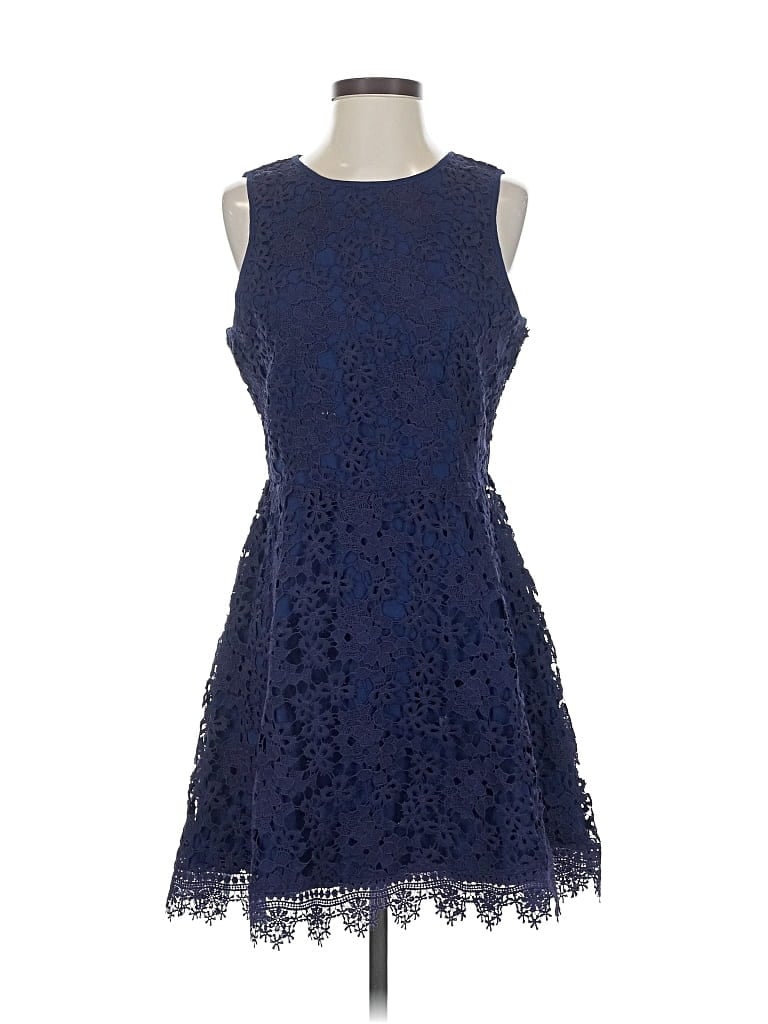 Pre-owned Joa Cocktail Dress In Blue
