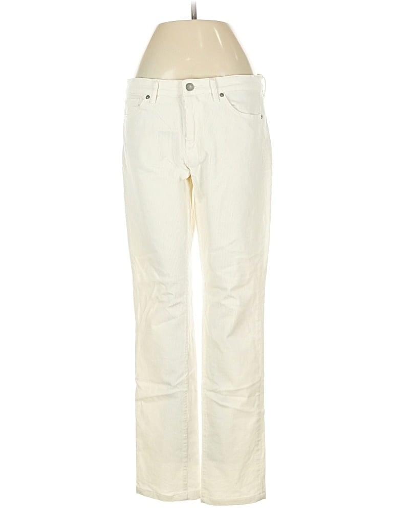 Pre-owned Uniqlo Jeans In White