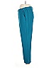Happily Grey Solid Teal Casual Pants Size L - photo 5